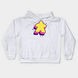 Board Game Meeple Kids Hoodie